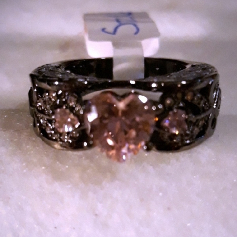 Angels wings ring - pink PRICE Drop!!